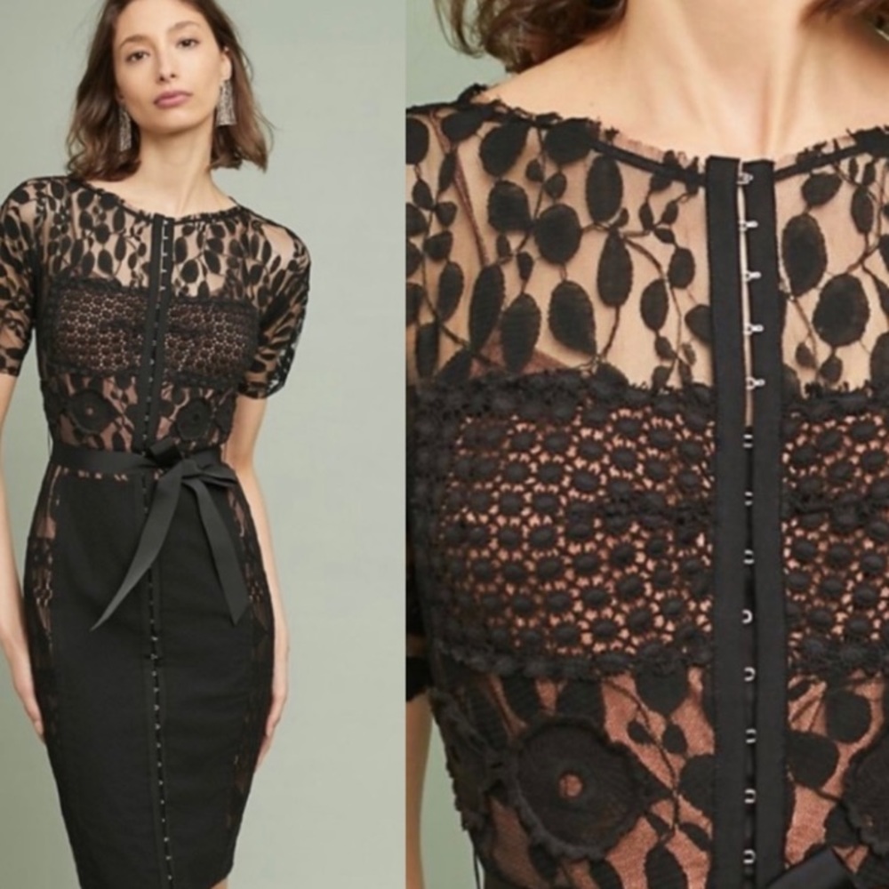 Byron Lars Beguile Carissima Sheath Dress Size 10